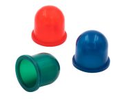 Bulb Cover Kit, Red, Blue, Green